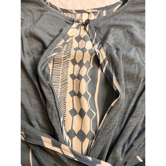 Dolan Womens‎ Astoria Tank Top Multicolor Aztec Sleeveless Twist Back Petites SP - Picture 9 of 10